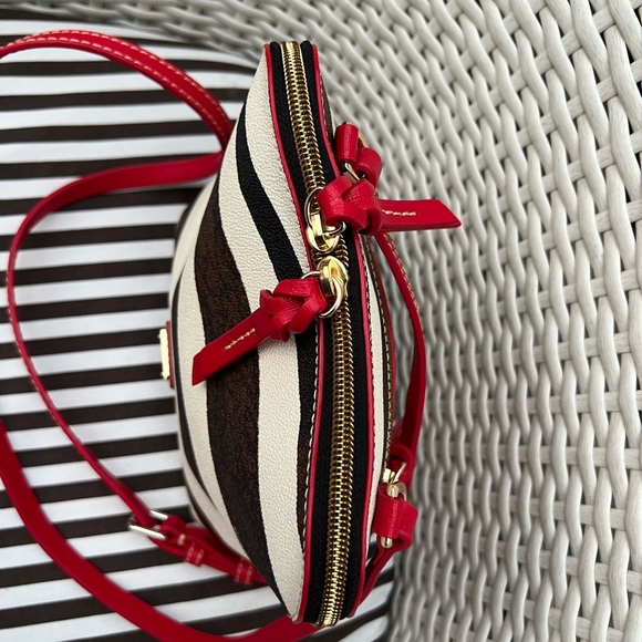 Dooney & Bourke Trixie Zebra Print Crossbody - Picture 3 of 16